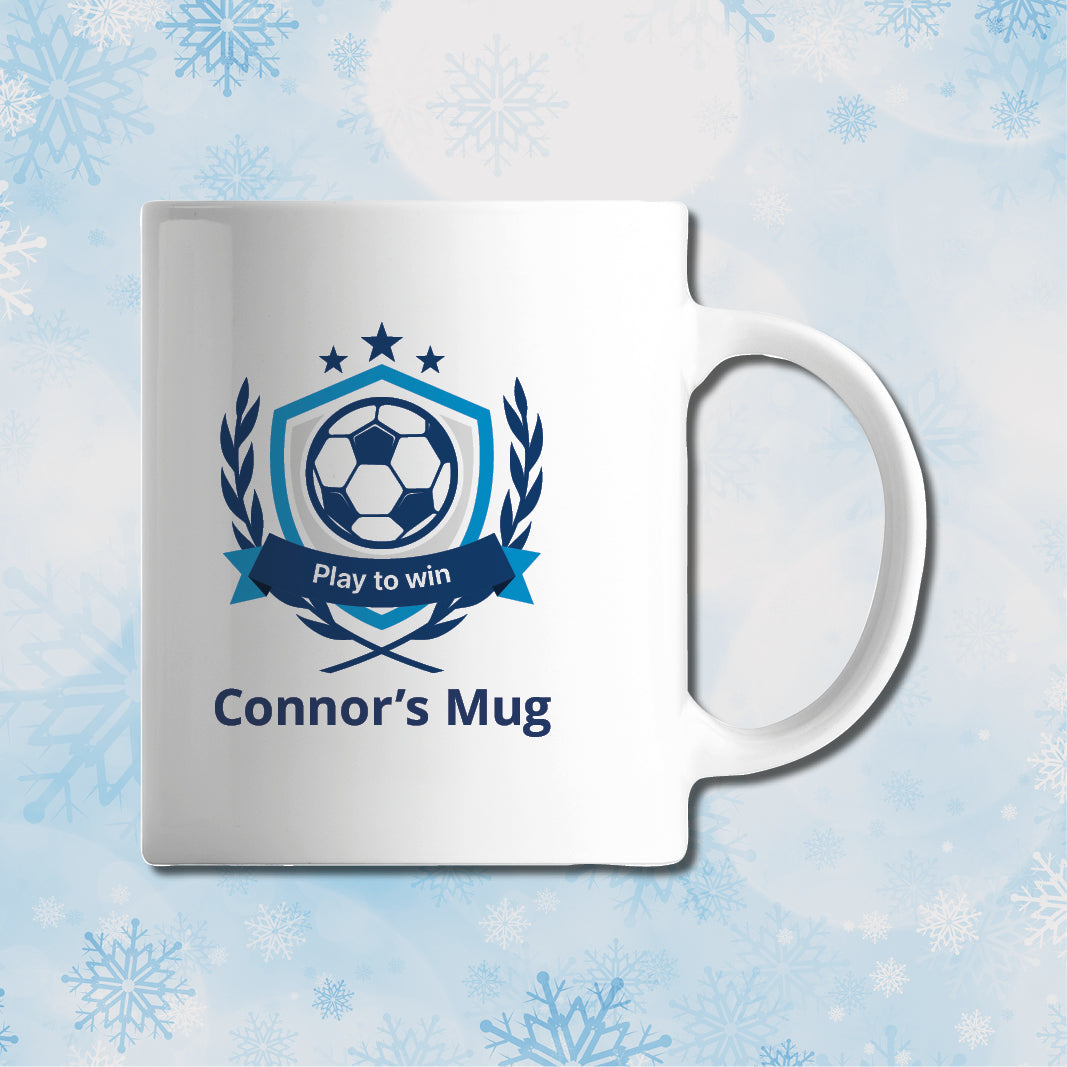 Play To Win Personalised Mug