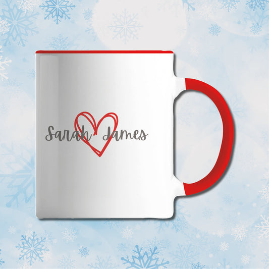 Me & You Personalised Photo Upload Mug