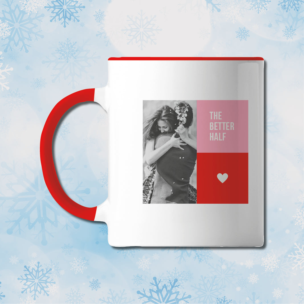 Better Half Personalised Valentines Mug