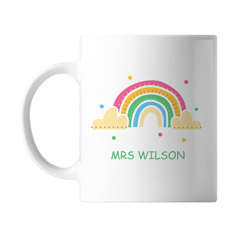 Rainbow Brights Personalised Mug