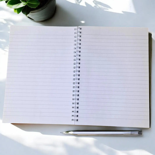 Butterflies A5 or A4 Personalised Wire Bound Notebook